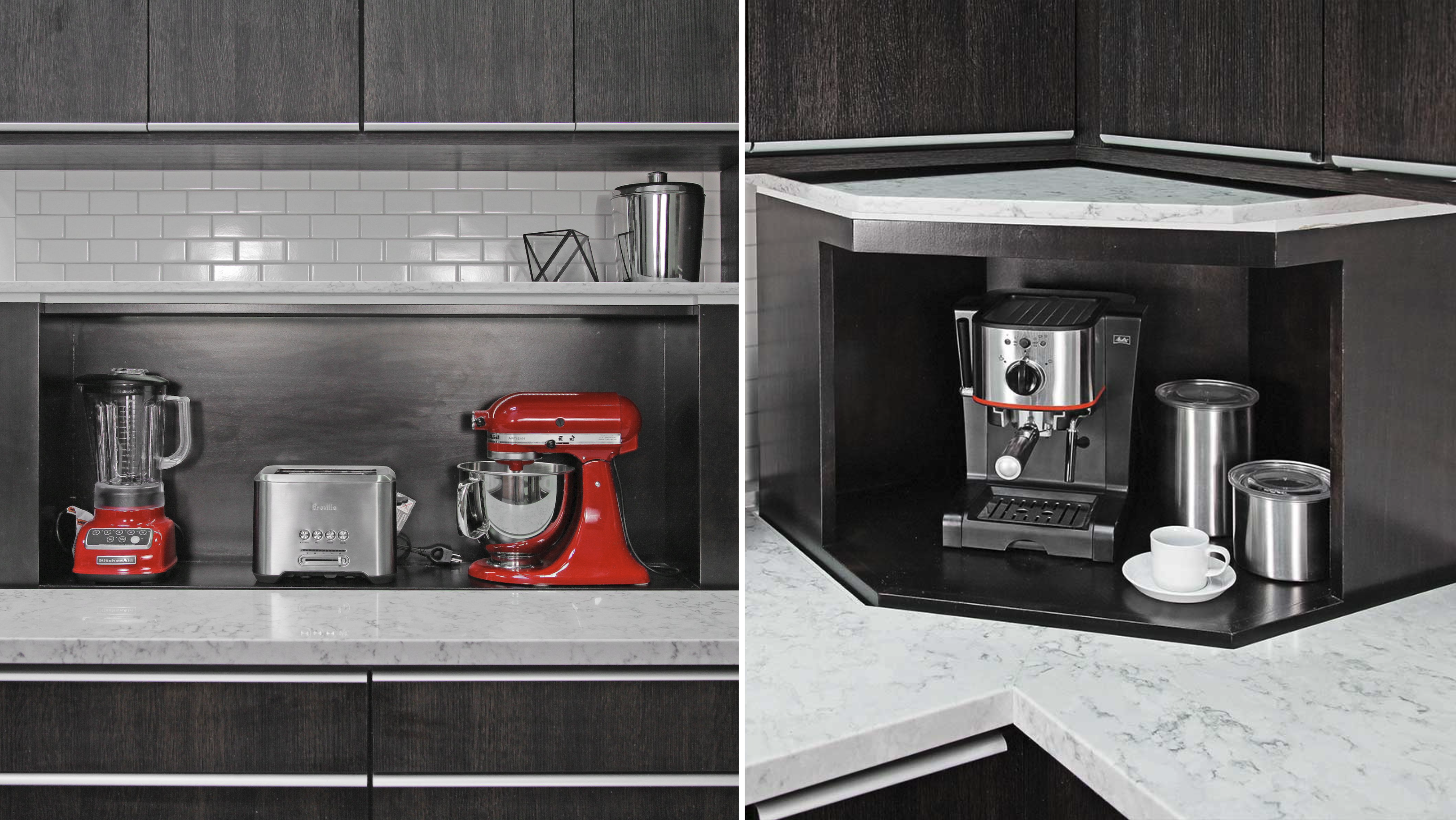 Hidden appliance / kitchen storage lift